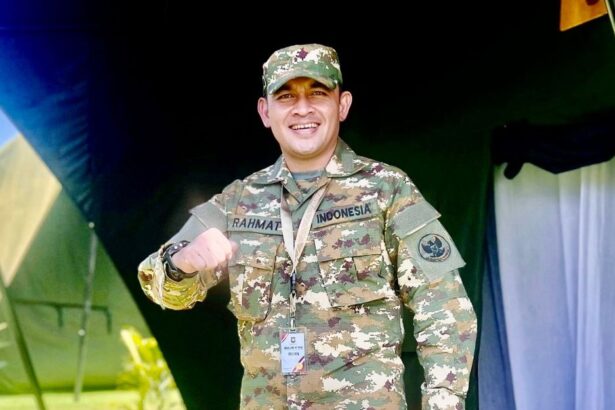 Bupati Tanah Laut (Tala), H Rahmat Trianto di hari ketujuh dalam kegiatan retret kepala daerah di Akmil Magelang. Foto: H. Rahmat untuk siberdbn.com 5W1H