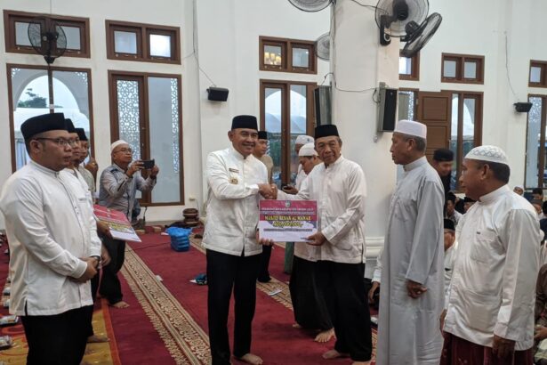 Safari Ramadan di Kecamatan Pelaihari. Foto: Asep/siberdbn.com