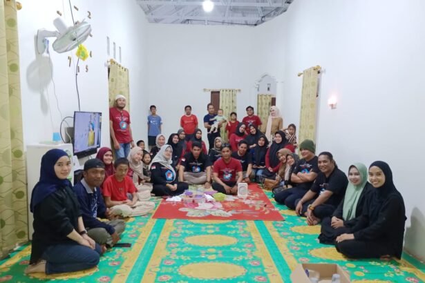 PKBM Merah Putih Salino Kunjungi PKBM Restu Ayah Bunda Teluk Tamiang. Foto: Har/siberdbn.com