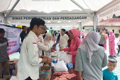 Disperindag dan Polres Balangan Gelar Pasar Murah