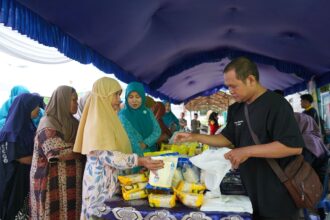 Disdag Kalsel Gelar Pasar Murah di Desa Mampari