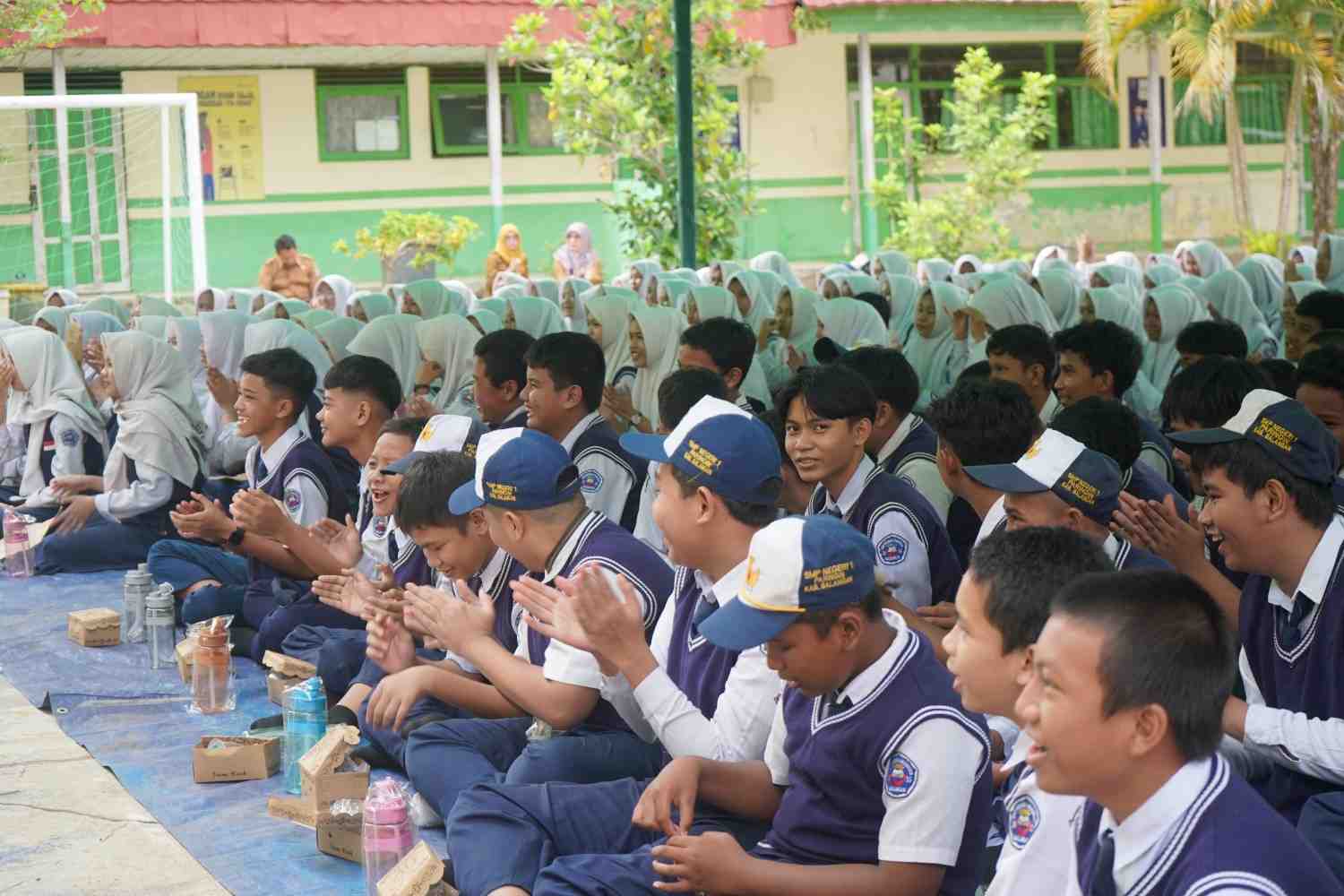 DKP3 Balangan Gelar B2SA Goes To School di SMP Negeri 1 Paringin