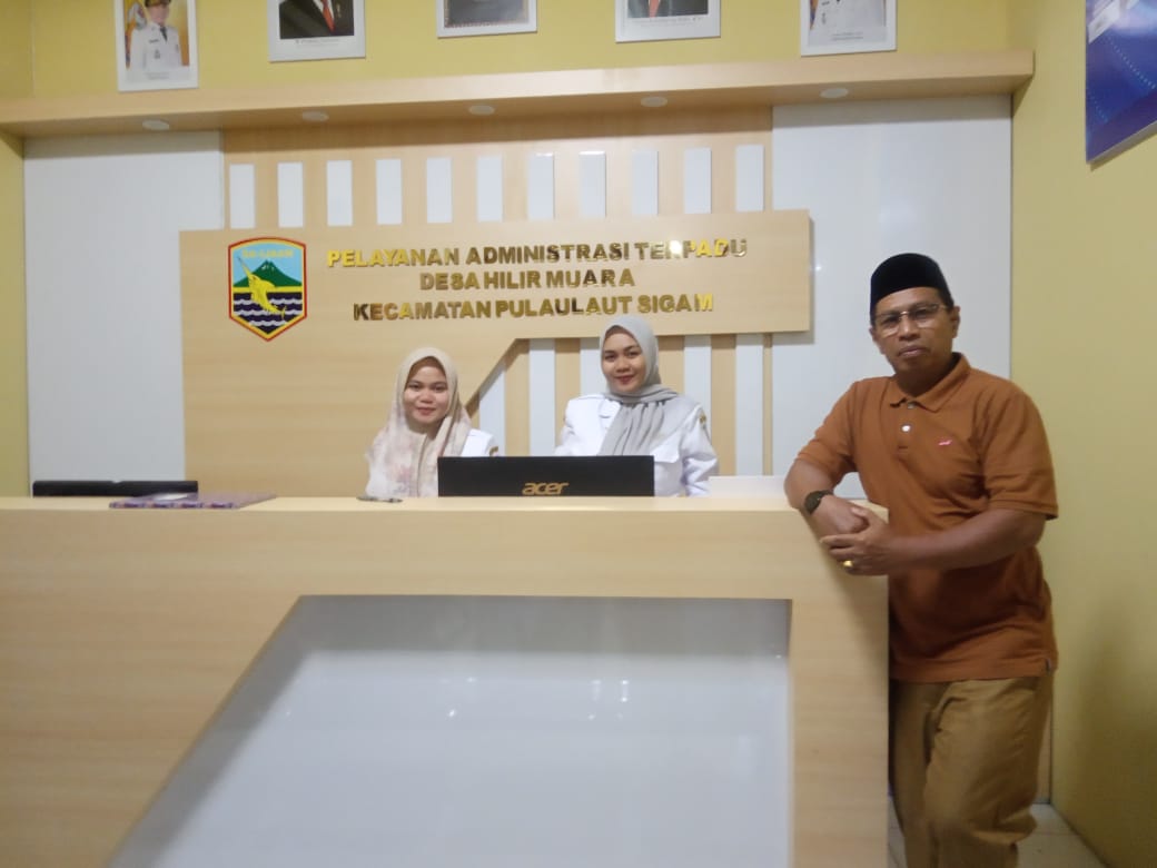 Kepala Desa Hilir Muara, Usman Pahero. Foto: Har/siberdbn.com