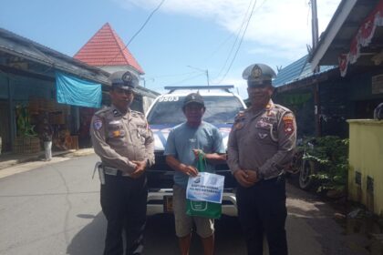 Satlantas Polres Kotabaru Gelar Baksos