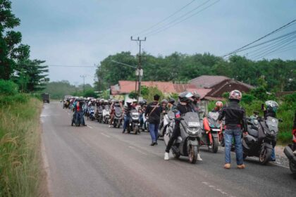 Yamaha Gelar Touring “NMAX Experience: Ride A Decade”