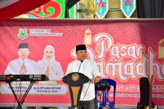 Pasar Ramadan Kapuas Resmi Dibuka Sambut Bulan Suci 1446 Hijriyah