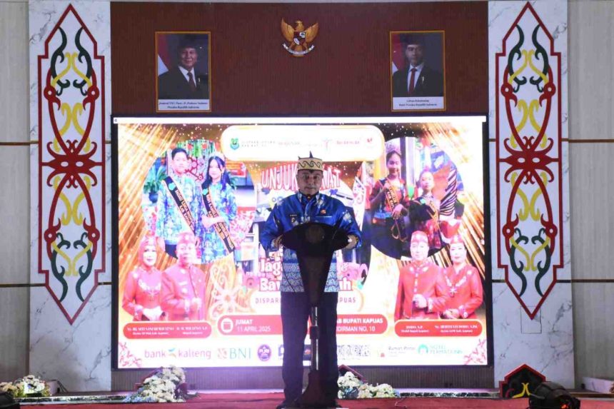 Pemilihan Jagau Linga dan Bawi Kameluh Kapuas 2025 Resmi Dibuka Wabup Kapuas