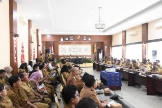 Pj Bupati Kapuas Pimpin Rakordalev Evaluasi Pembangunan Triwulan IV TA 2024
