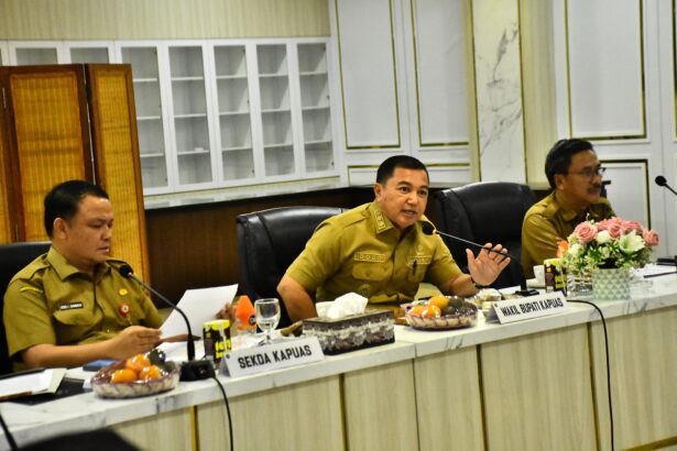 Wabup Kapuas Pimpin Rapat Percepatan Legalisasi Koperasi Merah Putih