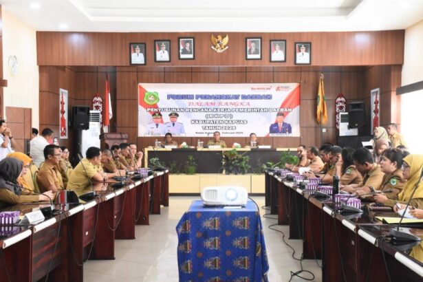 Pemkab Kapuas Fokus Penyusunan RKPD 2026 Lewat Forum Perangkat Daerah