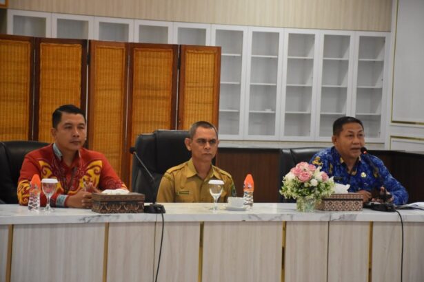 Pemkab Kapuas Ikuti Rakor KPK Bahas Evaluasi Pajak Daerah se Kalimantan Tengah