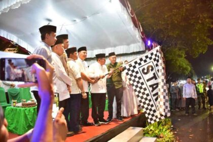 Ratusan Mobil Hias Meriahkan Pawai Gema Takbir Idulfitri di Kapuas. Foto: Diskominfosantik Kapuas