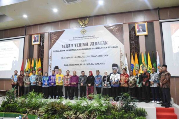 Wabup Kapuas Hadiri Sertijab Kepala BPK RI