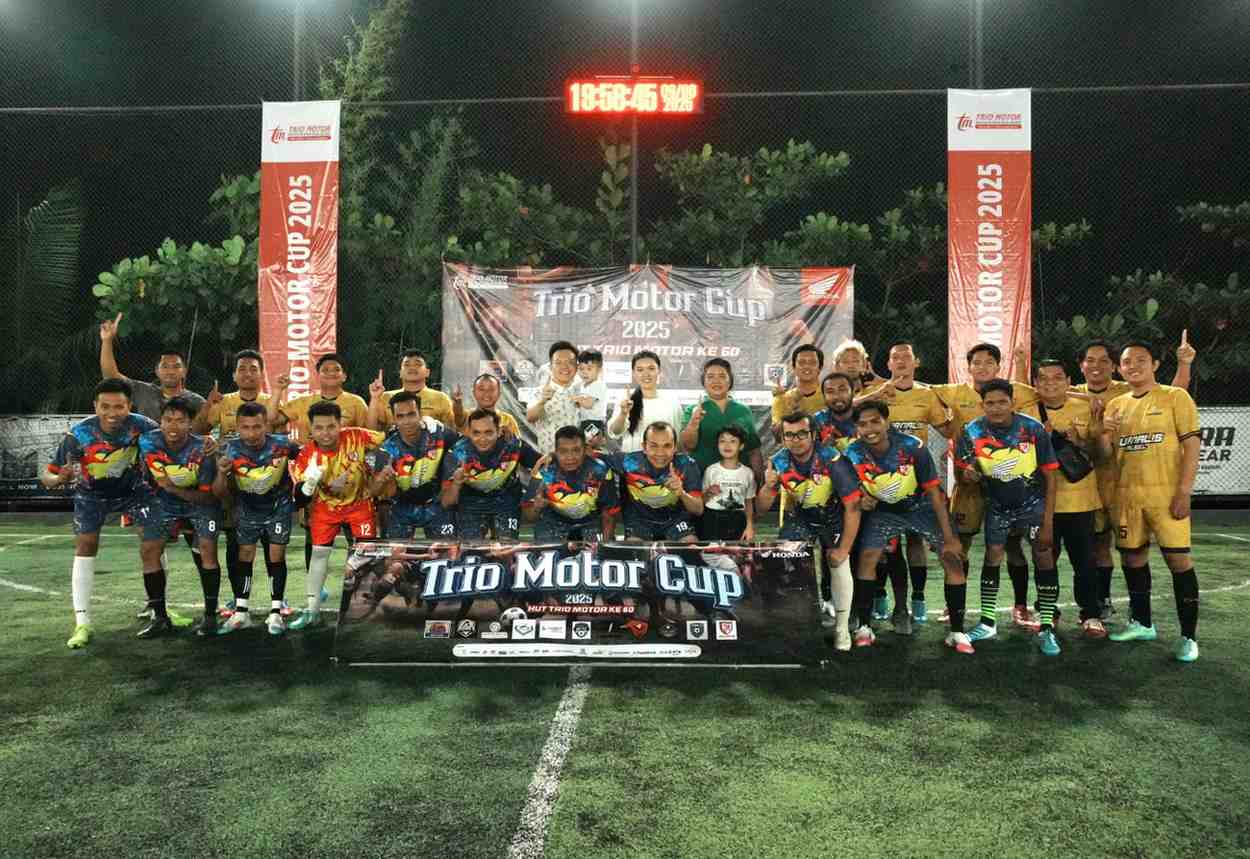 Trio Motor Gelar Turnamen Mini Soccer CUP 2025