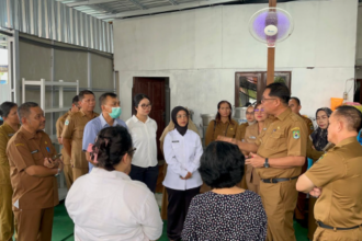 Pj Bupati Kapuas Tinjau Persiapan Program Makan Bergizi Gratis