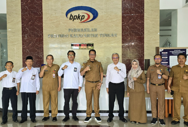 Pj Bupati Kapuas Lakukan Koordinasi Keuangan ke BPKP dan BPK Kalteng