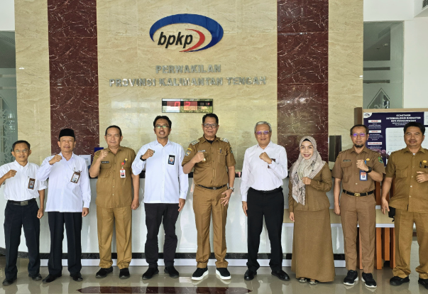 Pj Bupati Kapuas Lakukan Koordinasi Keuangan ke BPKP dan BPK Kalteng