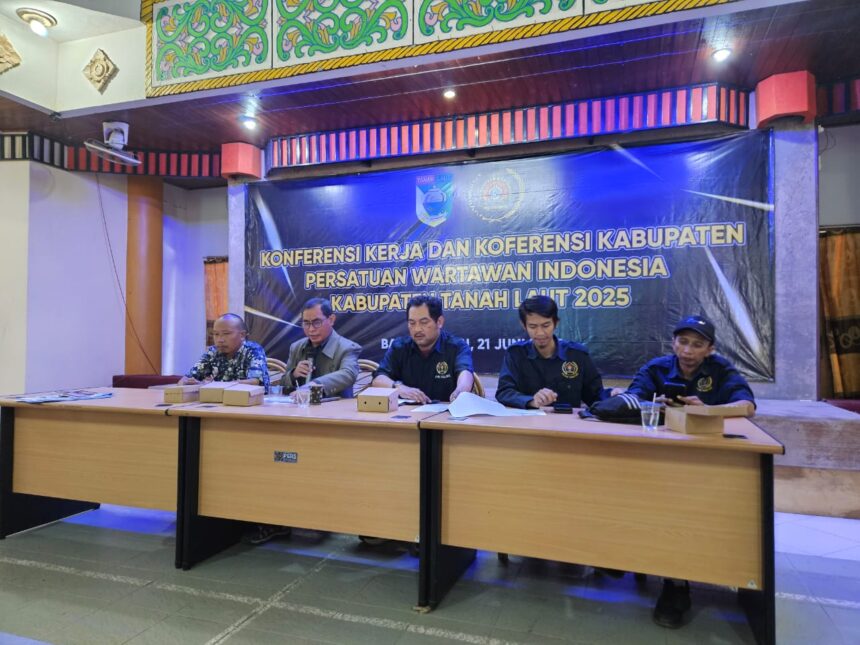 Konfercab PWI Tala, risma Terpilih jadi Ketua PWI Tala,