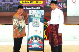 Pemkab Kapuas Luncurkan Spot Baca Digital di Masjid Agung Al Mukarram