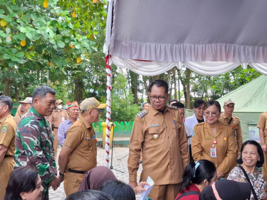 Pemkab Kapuas Dekatkan Layanan Kesehatan Lewat Pemeriksaan Gratis Serentak