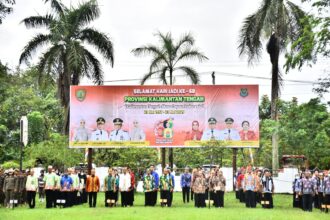 Pemkab Kapuas Gelar Upacara Peringatan HUT ke-68 Provinsi Kalimantan Tengah
