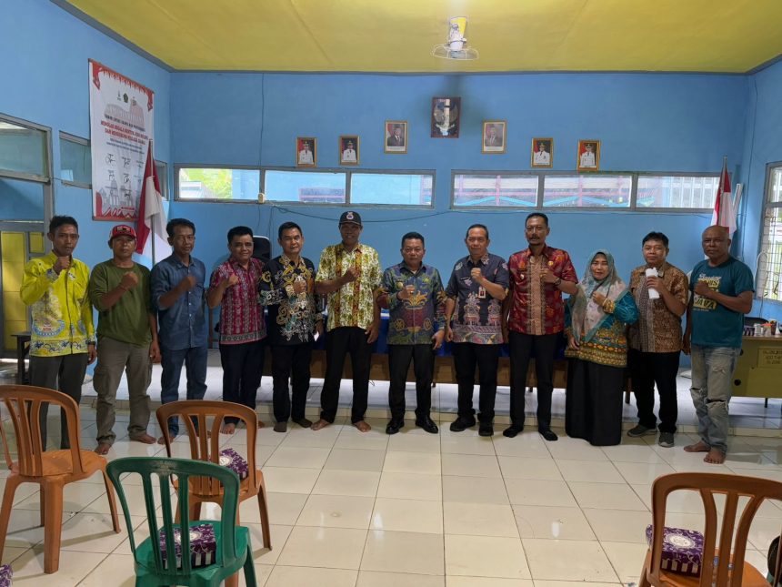 Bupati Kapuas Tinjau Proyek Irigasi di Desa Tamban Luar