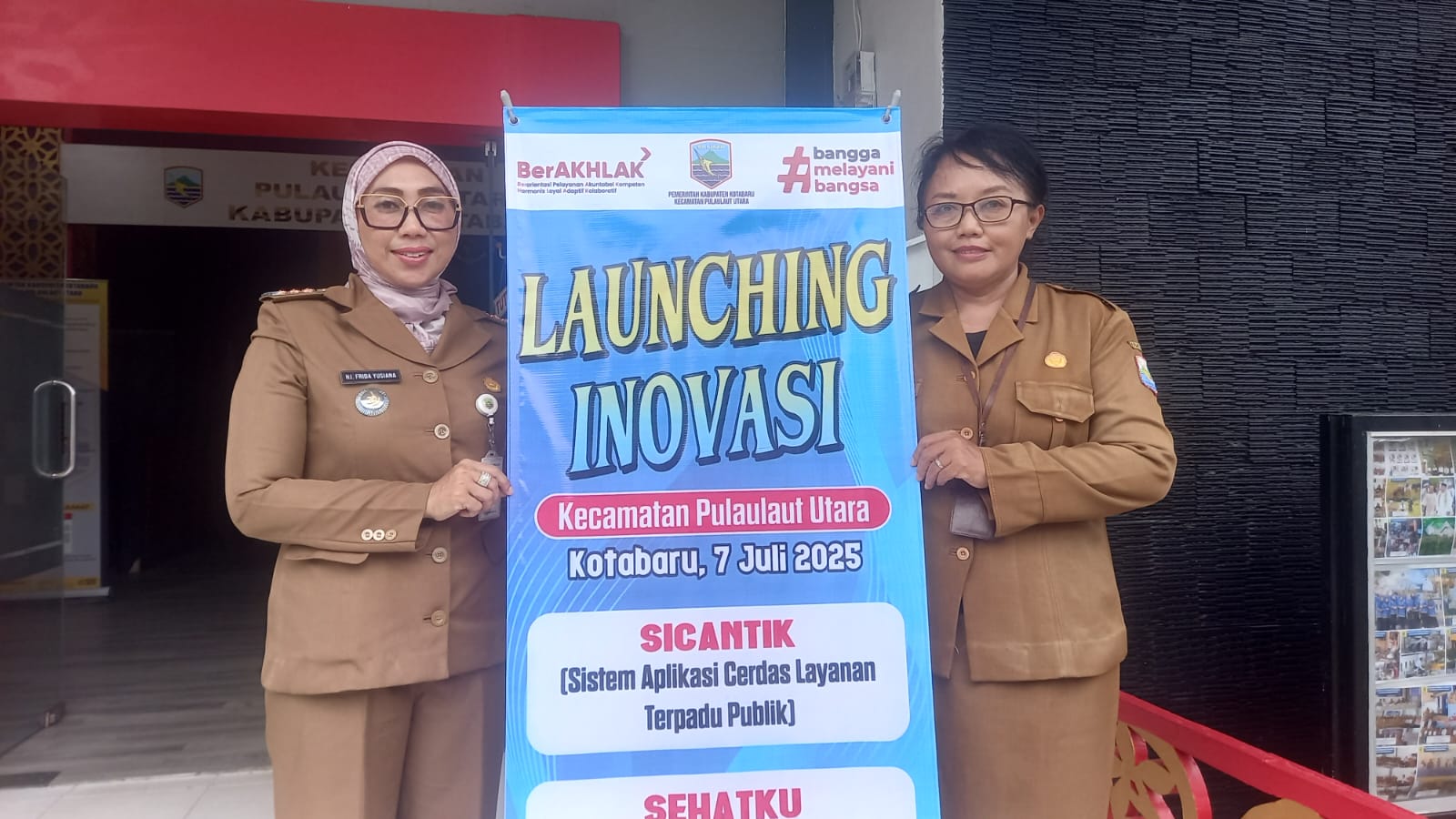 Camat Pulaulaut Utara Luncurkan Tiga Inovasi Layanan Publik Berbasis Digital