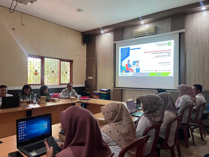 Diskominfosan Balangan Dorong SKPD Lengkapi Informasi Publik untuk PPID Award. Foto: MC Balangan