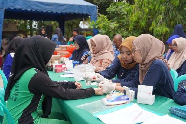 Dinas Kesehatan Balangan Gelar Aksi Bergizi di SMK PP Negeri Paringin. Foto: MC Balangan