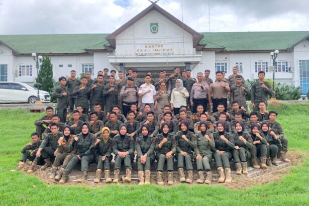 Tingkatkan Kedisiplinan, Satpol PP Balangan Terapkan Inovasi Sisbinsik. Foto : MC Balangan