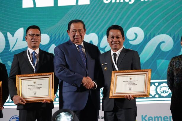 Kabupaten Balangan Raih Penghargaan Eliminasi Malaria dari Pemerintah Pusat. Foto: Pemkab Balangan