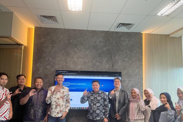 Balangan Luncurkan Aplikasi Pajak Daerah Terintegrasi "Si Anak Dara". Foto: Pemkab Balangan