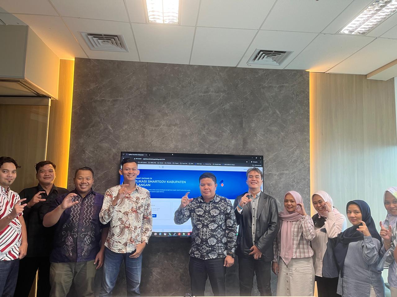 Balangan Luncurkan Aplikasi Pajak Daerah Terintegrasi "Si Anak Dara". Foto: Pemkab Balangan