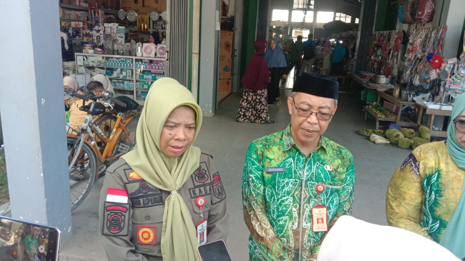 Pemkab Balangan Tata Ulang Pasar Modern Adaro, Fokus pada Kenyamanan dan Penataan PKL. Foto: Pemkab Balangan
