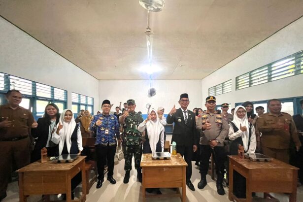 Pemkab Balangan Luncurkan Program Makan Bergizi Gratis untuk Pelajar. Foto: MC Balangan