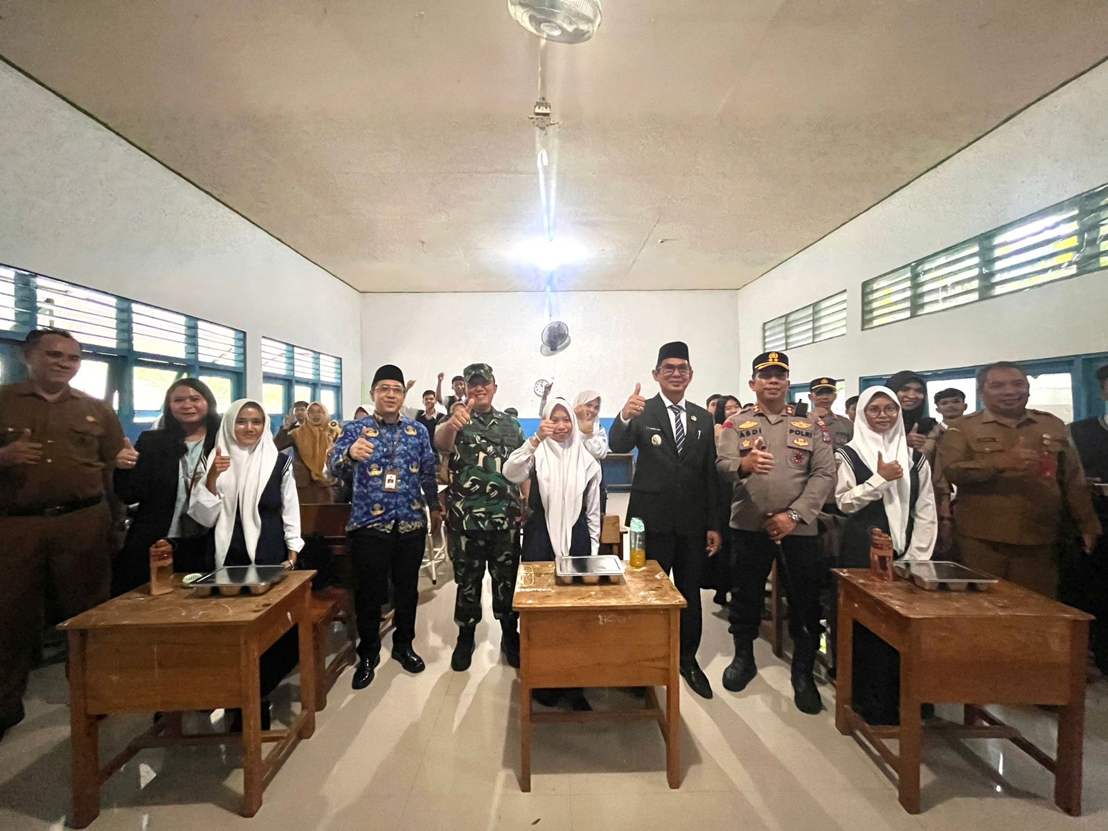 Pemkab Balangan Luncurkan Program Makan Bergizi Gratis untuk Pelajar. Foto: MC Balangan