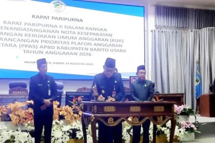 Pj Bupati Barito Utara Dorong Ketepatan Waktu Penetapan APBD 2026