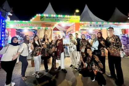 Stan Disnakertranskop UKM Masuk Tiga Besar Batara Expo 2025