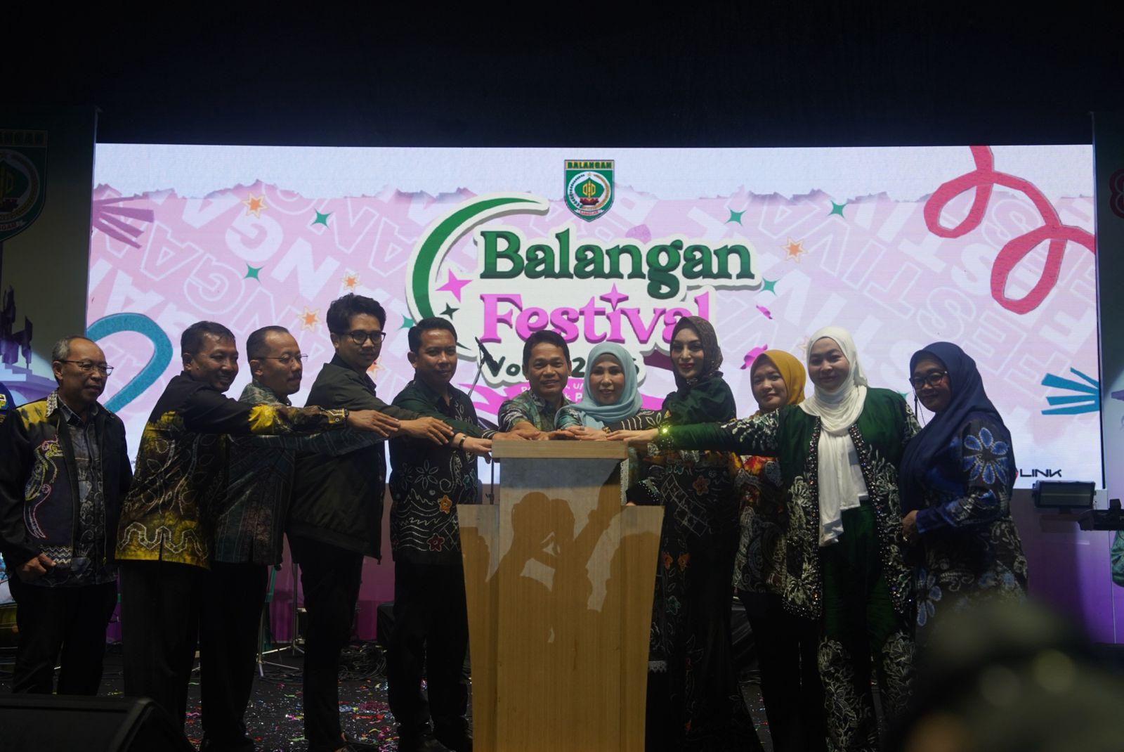 Buka Balangan Festival Vol II 2025 Bupati Abdul Hadi Berharap Masyarakat Balangan Semakin Semangat Maju dan Sejahtera