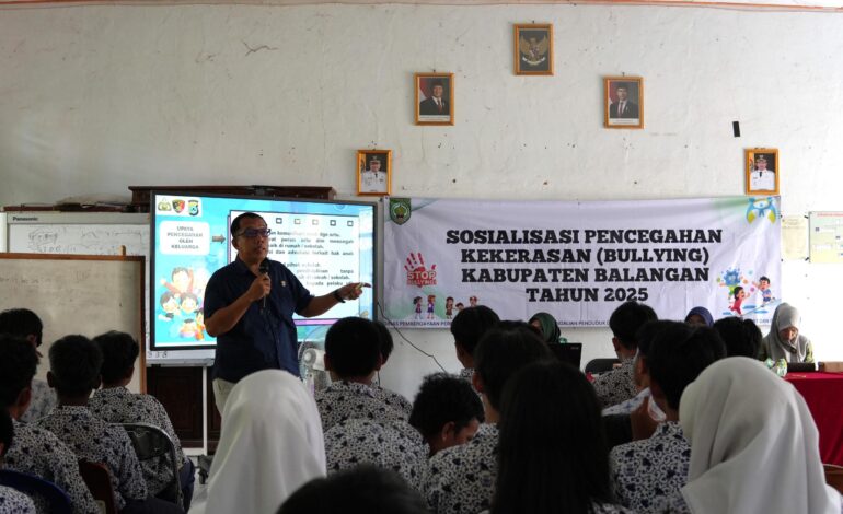DP3A P2KB PMD Balangan Sosialisasi Pencegahan dan Kekerasan dan Bulying di Sekolah