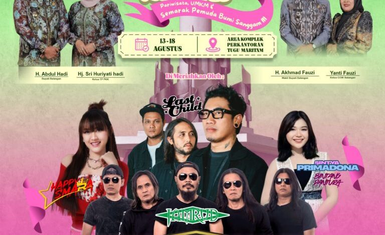 Bupati Balangan Buka Balangan Expo 2025 Hadirkan Artis Nasional