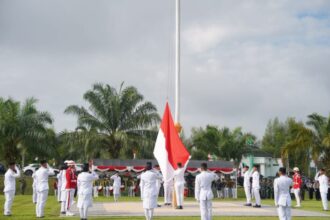 Detik-detik Proklamasi ke-80 Bupati Bertindak Sebagai Inspektur Upacara