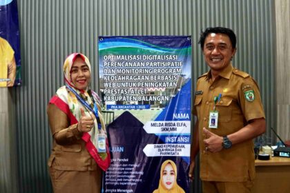 Disporapar Balangan Luncurkan Aplikasi Digital Pendataan Atlet