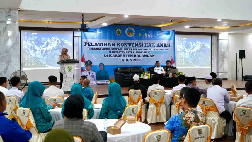 Balangan Gelar Pelatihan Konvensi Hak Anak untuk Perkuat Program Kabupaten Layak Anak