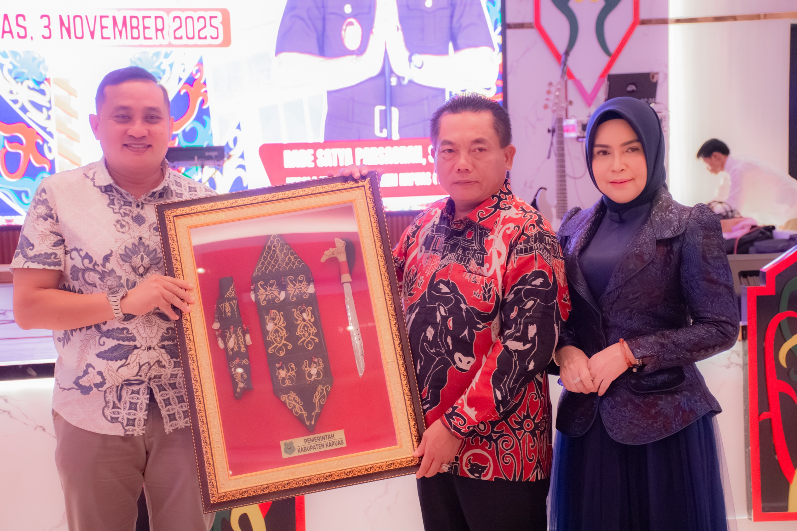 Bupati Kapuas Hadiri Kenal Pamit Kajari Kapuas, Tegaskan Pentingnya Sinergi Penegakan Hukum dan Pembangunan