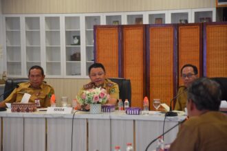 Pemkab Kapuas Bahas Percepatan Penanganan Puting Beliung di Kapuas Murung dan Dadahup