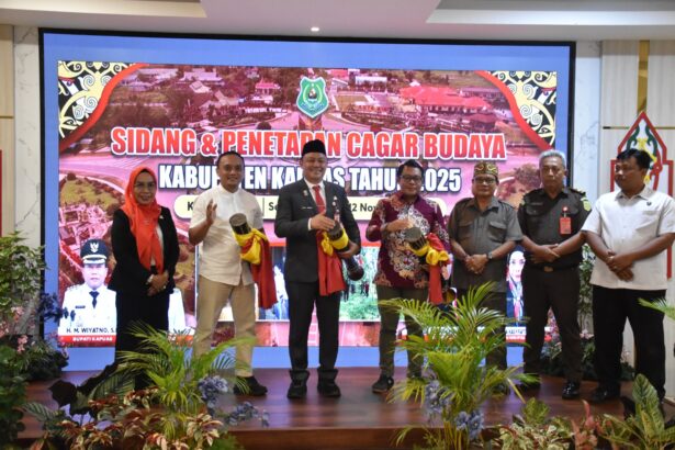 Sekda Kapuas Buka Sidang Penetapan Cagar Budaya Kabupaten Kapuas 2025