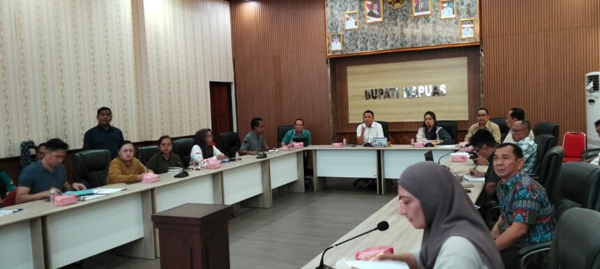 Sekda Kapuas Pimpin Rakor Persiapan Perbaikan Tata Kelola Pemerintahan