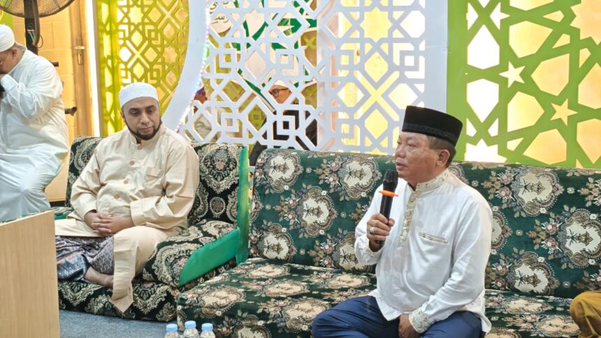 Bupati Kapuas Hadiri Peringatan Maulid Nabi dan Haul ke-8 Hubabah Syarifah Fatmah di Basarang