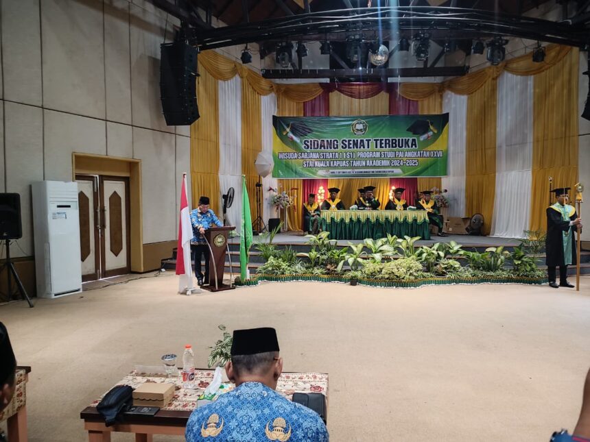 Bupati Kapuas Hadiri Wisuda Angkatan XXVII STAI Kuala Kapuas, 187 Sarjana Resmi Dilantik